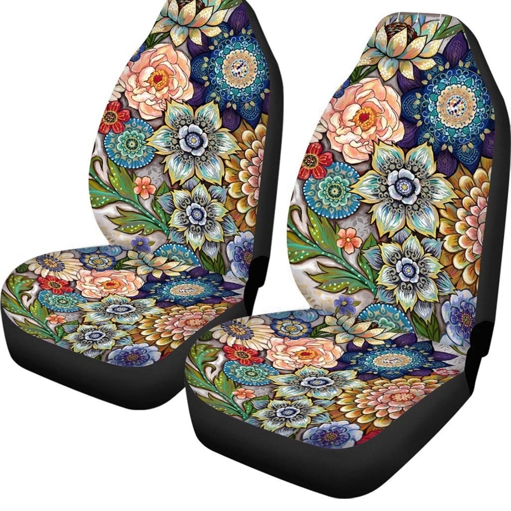 Floral Car Seat Covers